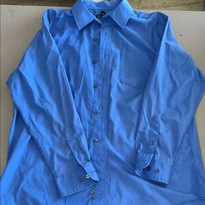 George Classic Blue Button-Up